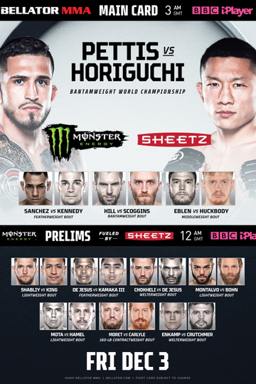 Bellator 272 Pettis vs Horiguchi Poster