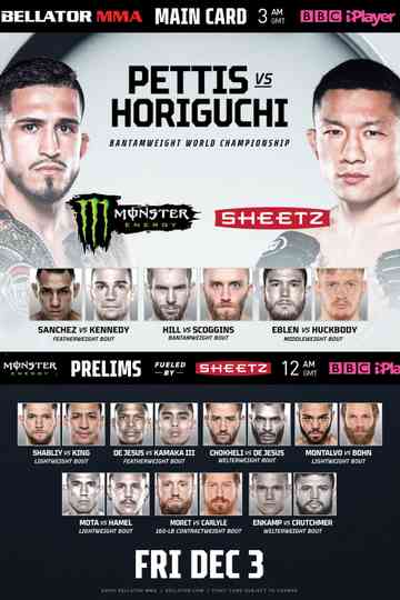 Bellator 272 Pettis vs Horiguchi Poster