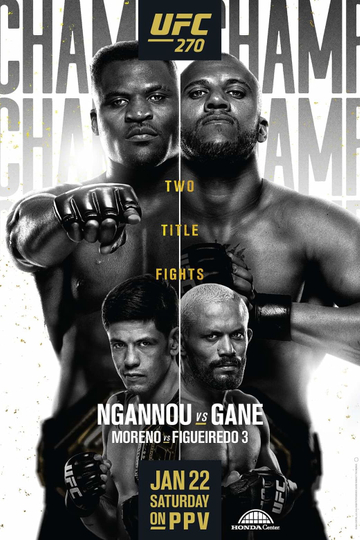 UFC 270 Ngannou vs Gane