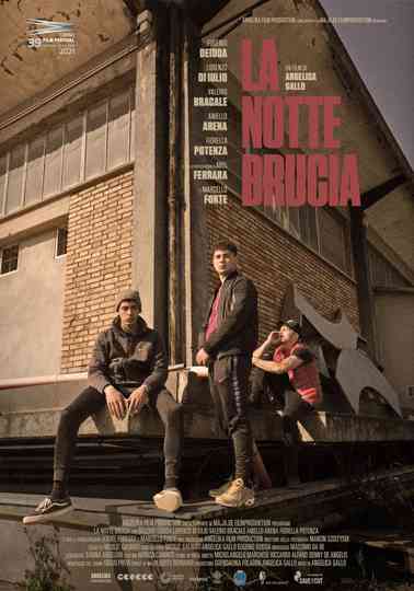 The Night Burns Poster