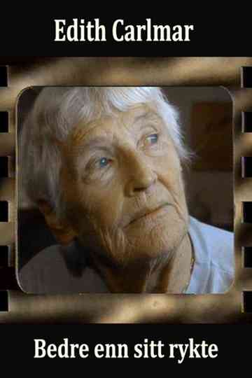Edith Carlmar - bedre enn sitt rykte Poster