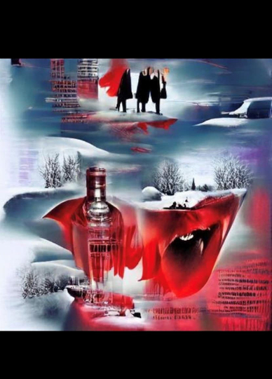 Red Vodka Poster