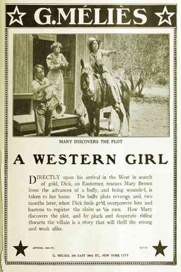 A Western Girl Poster