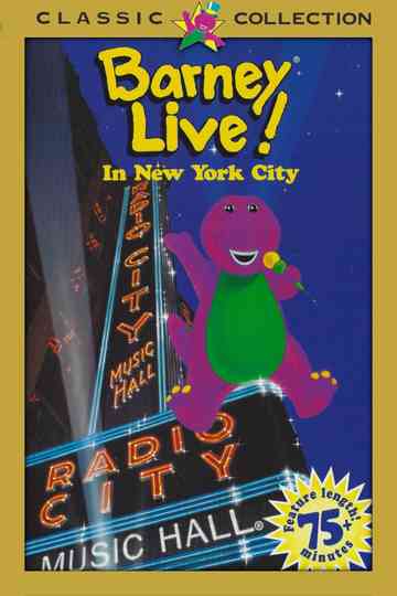 Barney Live! In New York City Poster