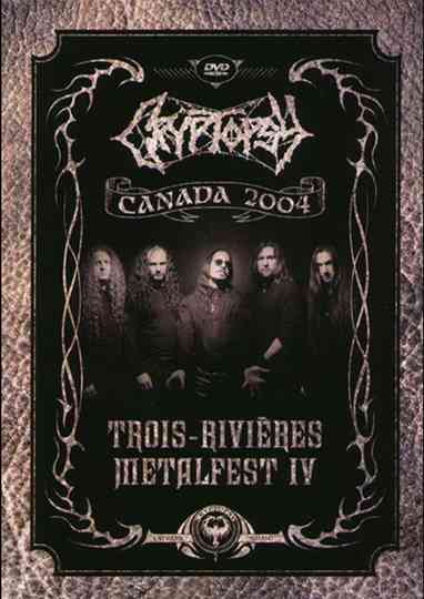CRYPTOPSY TroisRivieres Metalfest IV Poster