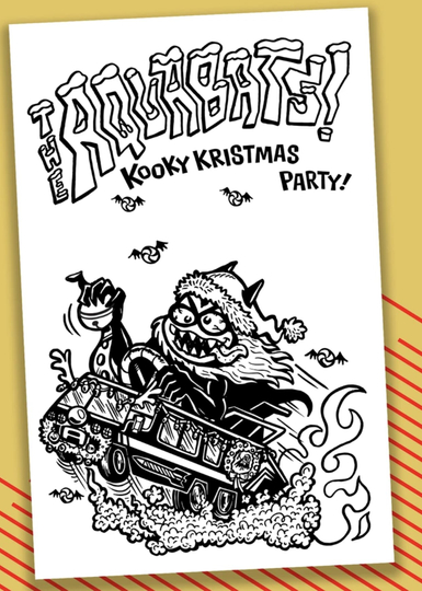 The Aquabats Kooky Kristmas Party Poster