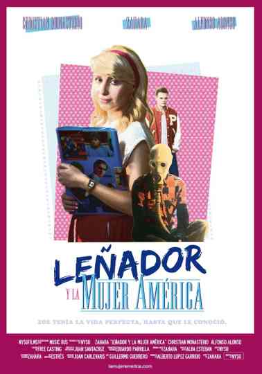 Leñador y la mujer América Poster