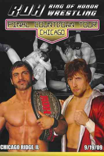ROH The Final Countdown Tour  Chicago Poster