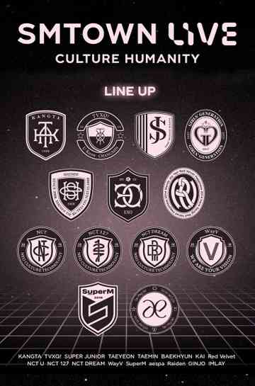 SMTOWN LIVE "Culture Humanity" poster