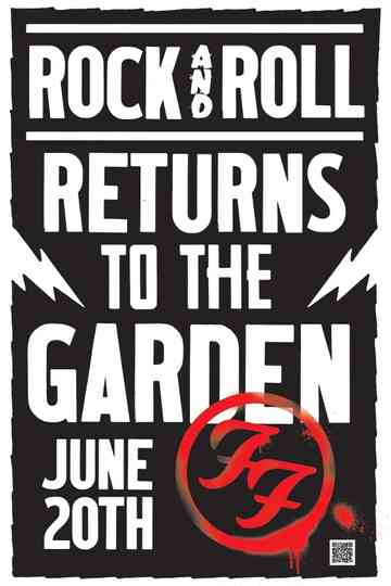 Foo Fighters Live at Madison Square Garden June 20 2021 Poster