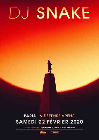DJ Snake à Paris La Défense Arena Poster