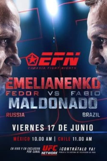 EFN 50: Emelianenko vs. Maldonado Poster