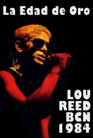 Lou Reed Live in Barcelona Poster