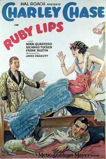 Ruby Lips Poster