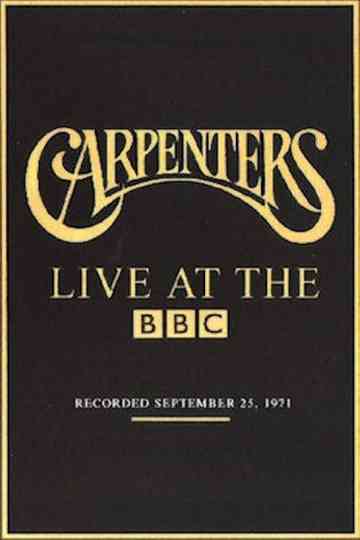 The Carpenters: Live at the BBC Poster