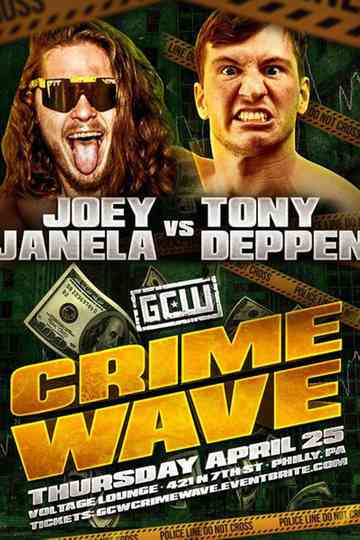 GCW Crime Wave Poster