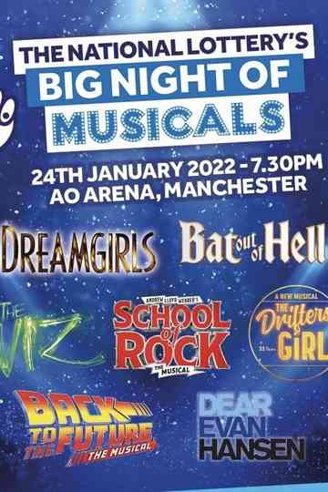 Big Night of Musicals 2022 by the National Lottery Poster