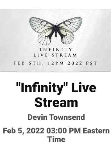 Devin Townsend  Infinity Livestream Poster