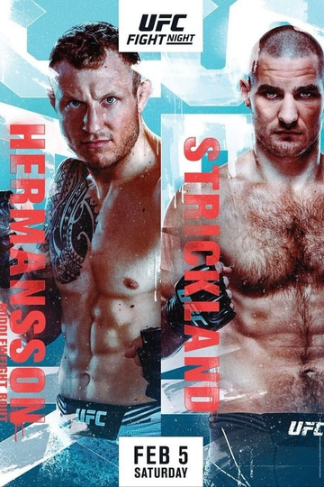 UFC Fight Night 200 Hermansson vs Strickland Poster