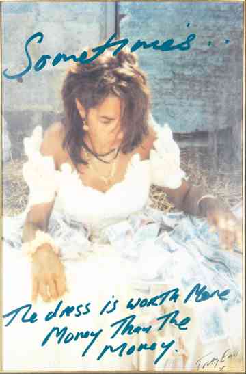 Sometimes the Dress is Worth More Money than the Money Poster