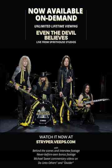 Stryper - Even the Devil Believes Live Stream Poster