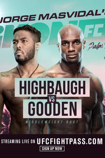 Jorge Masvidals iKON FC 1 Highbaugh vs Gooden Poster