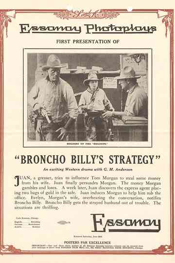 Broncho Billys Strategy Poster