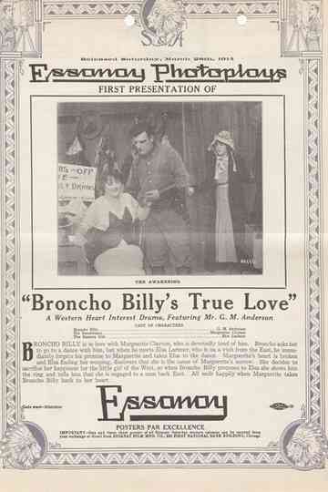Broncho Billys True Love Poster
