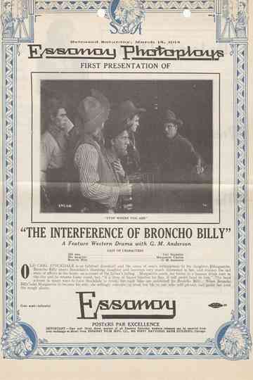 The Inference of Broncho Billy Poster