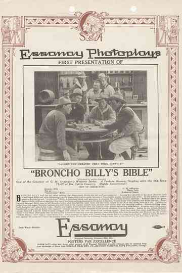 Broncho Billys Bible Poster