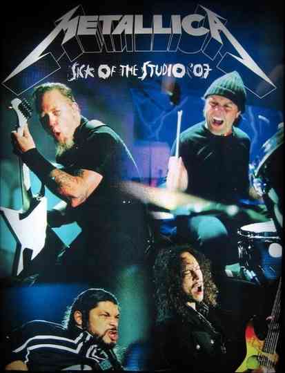 Metallica: Sick Out Of Studio 2007 Oslo Poster