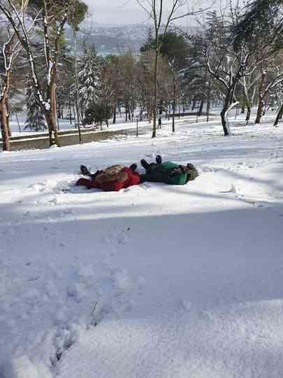 karlı bir pazartesi, emirgan Poster