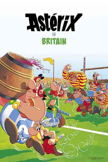 Asterix in Britain poster
