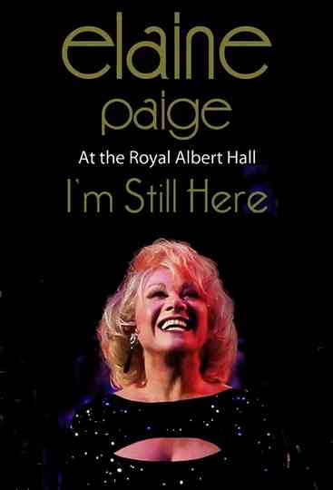 Elaine Paige Im Still Here Poster