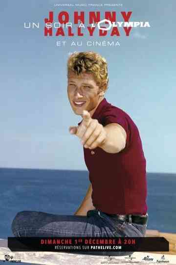 Johnny Hallyday  Un soir à lOlympia Poster