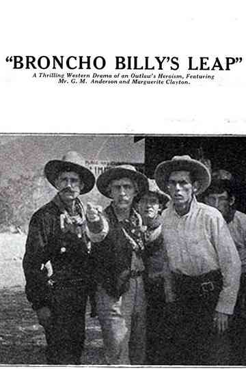 Broncho Billys Leap Poster