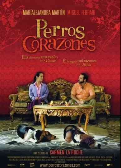 Perros corazones Poster