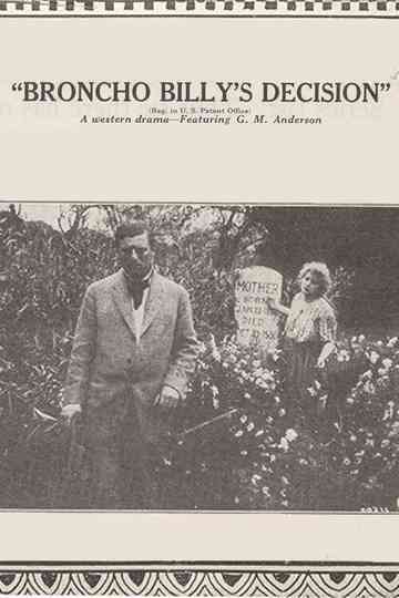 Broncho Billys Decision Poster