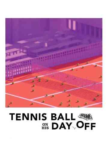 Tennis Ball on His Day Off Poster