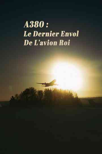 A380  Le Dernier Envol de lavion roi Poster