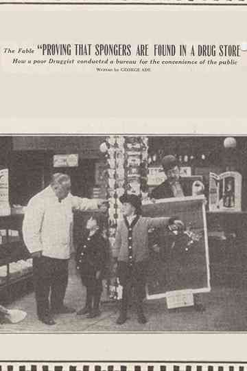 The Fable 'Proving That Spongers are Found in a Drug Store' Poster