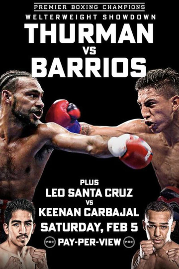 Welterweight Showdown: Keith Thurman Vs. Mario Barrios Poster