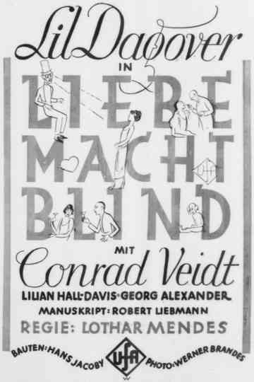 Liebe macht blind Poster