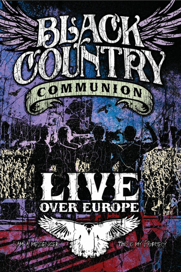 Black Country Communion | Live Over Europe Poster