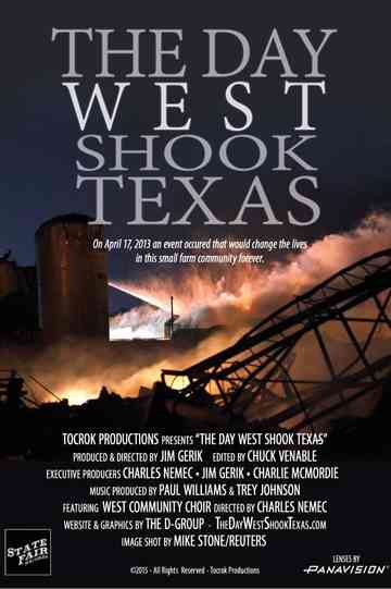 The Day West Shook Texas Poster