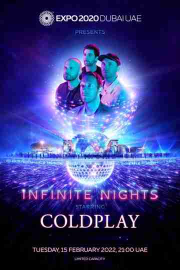 Coldplay Live at Expo 2020 Dubai Poster