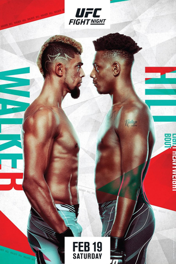 UFC Fight Night 201 Walker vs Hill Poster