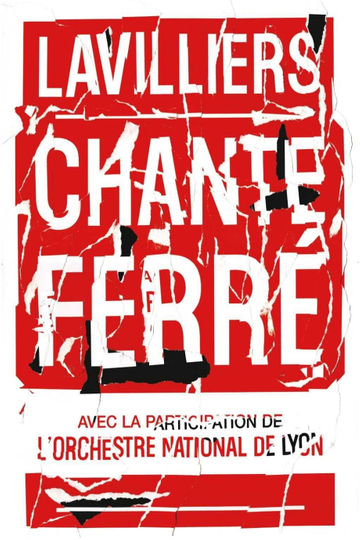 Lavilliers chante Ferré Poster