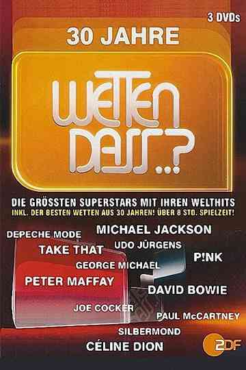 Wetten dass  30 Jahre Poster