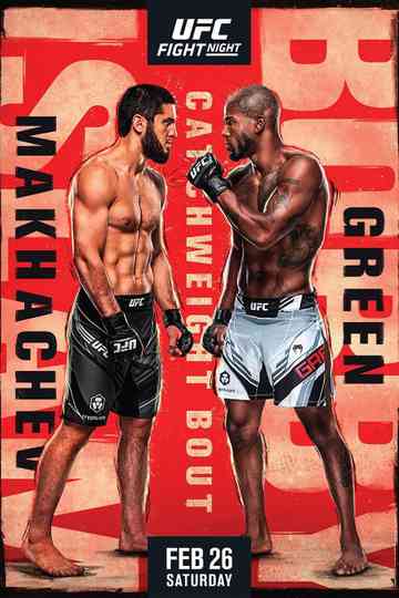 UFC Fight Night 202 Makhachev vs Green Poster
